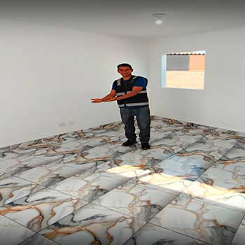 Enchapado de una Sala